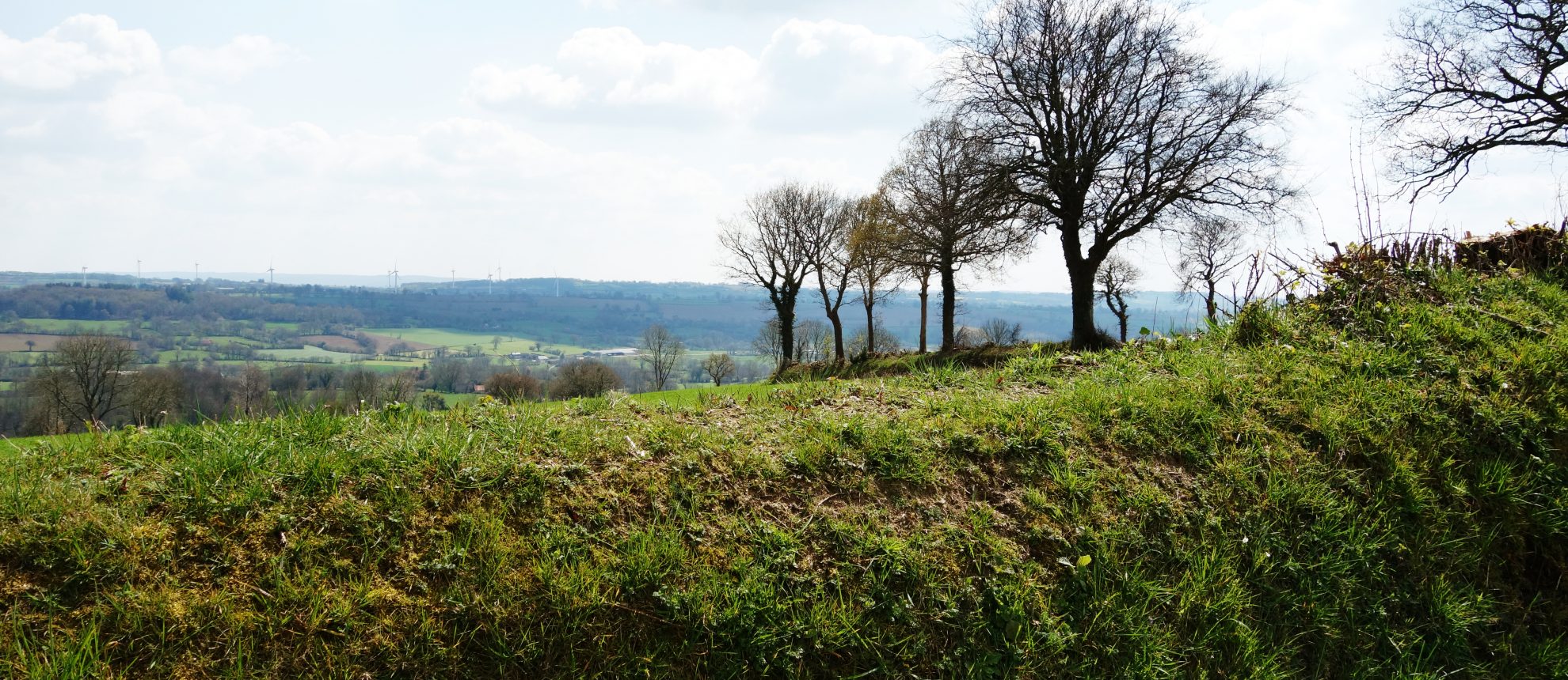 vue du chemin de crête Montabot